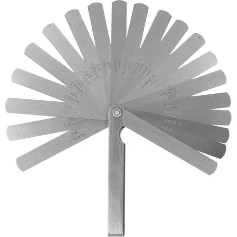 Dickenmessgerät Aus Edelstahl, Hochpräzises Spaltmessgerät Für Maschinenbauingenieure, 0,05 Bis 1 Mm