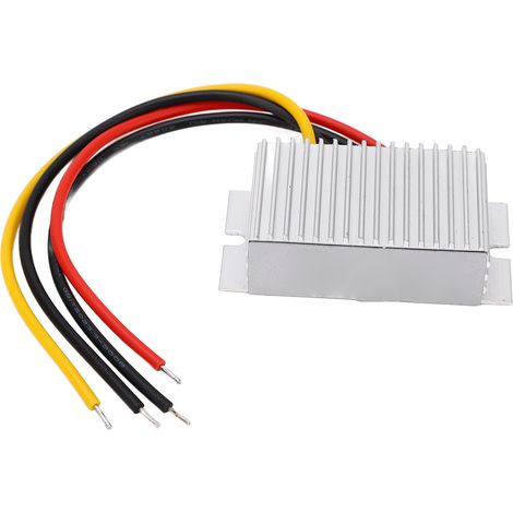 Dc-abwärtswandler Mit Aluminiumgehäuse, Hocheffizienter 12v/24v-zu-5v/5a-spannungswandler