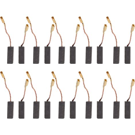 20-teiliges Set Aus Kohlebürsten (5x8x15 Mm) Aus Kupfer Für Bohr- Und Fräsmaschinen