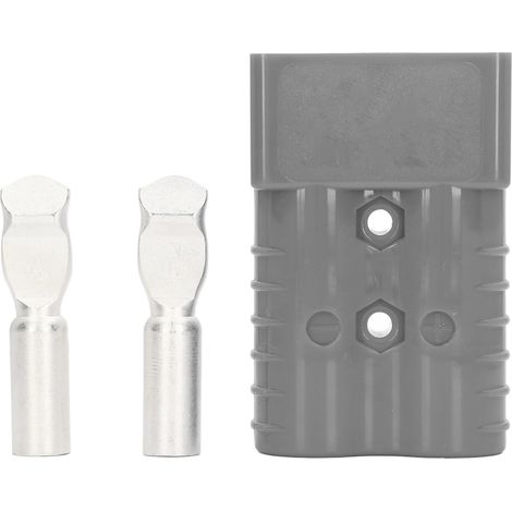 350a 600v Sh350 Stecker, Zweipolig, Hochstrombatterie, Schnellkit Für Auto, Solarwohnwagen, Boot, Gabelstapler, Grau