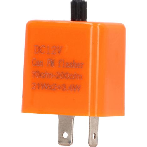 12v Led-blinkerrelais, 2-polig, Normalerweise Offen, Einstellbare Frequenz Für Autos