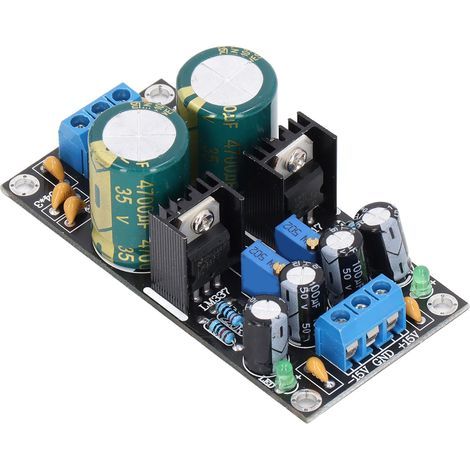 Lm317/lm337 Spannungsreglermodul, Einstellbare Stabilisierungsplatine, Netzteil, Ac10-24v Eingang