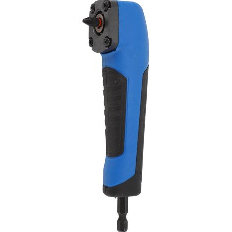 5,9-zoll-winkelbohraufsatz, Abs-legierungsstahl, Ergonomischer Blauer 90-grad-adapter Für Beengte Platzverhältnisse