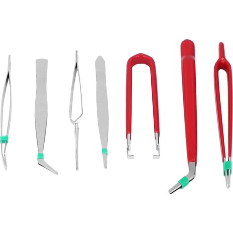 Mehrzweck-handwerkzeugset, Antistatische Pinzette, 7-teilig, Für Wartung Und Reparatur
