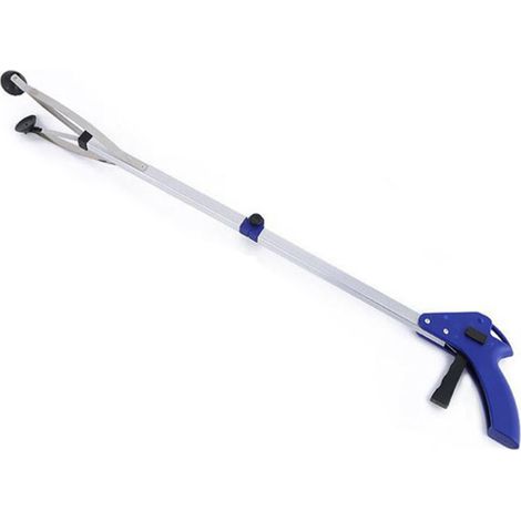 Zusammenklappbarer Müllgreifer, Gummisaugnapf, Aluminiumstange, Müllgreifer, Vierkantrohr