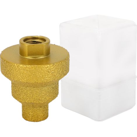 Stufenbohrer 20 Mm, 35 Mm, 50 Mm, Mehrlagiger Kegelreibahle, Diamantgelötete Fase Für Fliesen, Marmor, Beton, M14-schaft