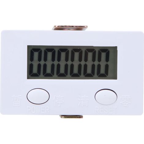 Berm Bem-6c 6-stelliger Digitalzähler Mit Lcd-anzeige, Elektronische Zählung