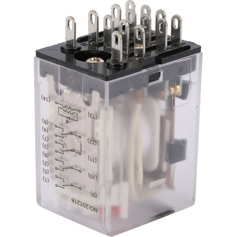 Bemm4c 14-poliges 5a Mini-elektromagnetisches Zwischenleistungsrelais (24vac)