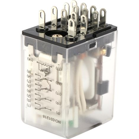 Bemm4c 14-poliges 5a Mini-elektromagnetisches Leistungszwischenrelais (12vdc)