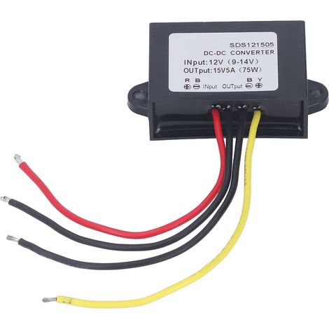 Dc-aufwärtswandler, Ip67 Wasserdicht, 9–14 V Eingang, 15 V Ausgang