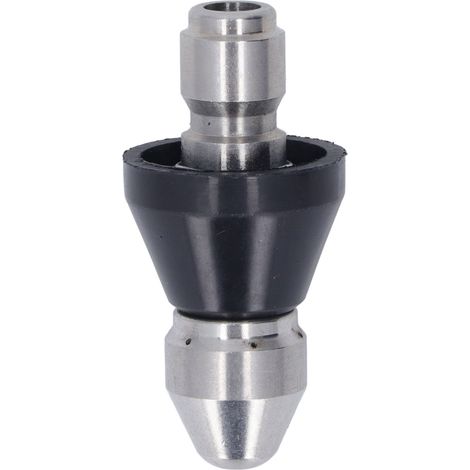 Hochdruckreiniger, 5000 Psi Scharfe Turbodüse, Kompakter Mini-ersatz Aus Edelstahl, 6-loch 3/8-zoll Npt-rückseitenkopf