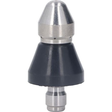 Hochdruckreiniger, 5000 Psi Scharfe Turbodüse, Kompakter Mini-edelstahl-ersatz, 6-loch 1/4-zoll Npt-rückseitenkopf