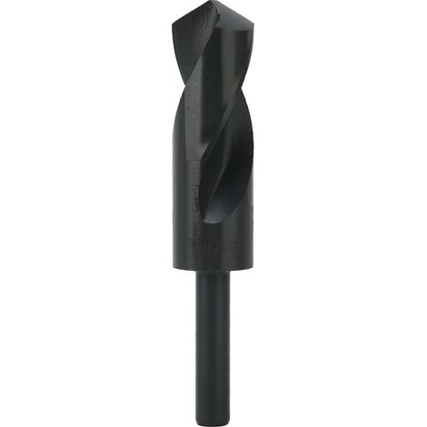 Hss-bohrer Mit Reduziertem Schaftdurchmesser, Gerader Schaft, Schwarze Spiralbohrer, 1/2 Zoll (29,5 Mm) Durchmesser