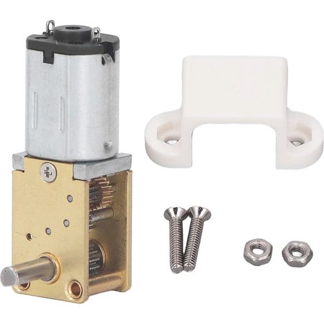 6-v-gleichstrom-getriebemotor, Einwellig, Turbo, Schneckengetriebe-untersetzung Für Maschinenaustausch, 30 U/min 1:236