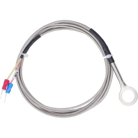 Thermoelement Typ K, 14 Durchmesser, Edelstahl 304, Messfühler 40 Bis 1000 °c, 2 M / 6,6 Ft