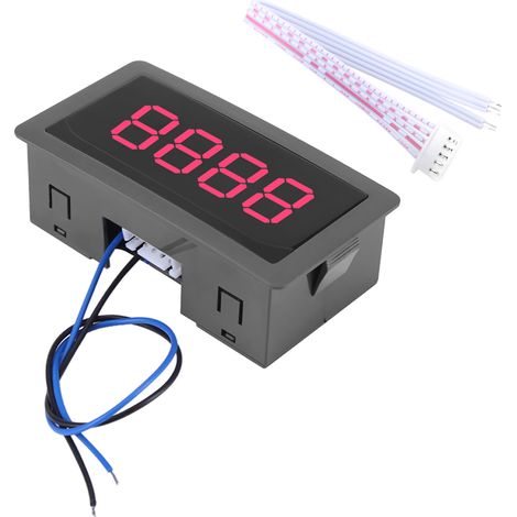 4-stellige Digitale Dc-led-anzeige (0-9999), Auf-/abwärts-plus-/minus-zähler Mit Roter Anzeigetafel
