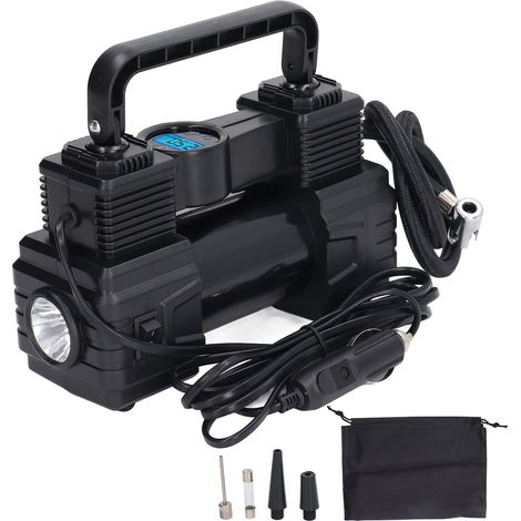 120 Psi Autoreifenfüller, Luftkompressor, Digitales Manometer, Tragbare Pumpe Mit Led-licht, 12 V