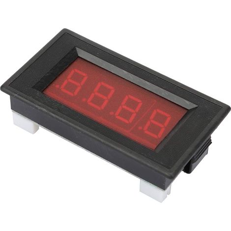 Digitales Gleichstrom-voltmeter, Dunkelrotes Voltmeter, Einfaches Digitales Voltmeter Für Industriegebäude, Spannungs- Und Strommessgerät Aus Aluminiumlegierung