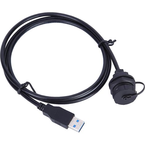 Wasserdichter Usb 3.0-stecker (weiblich Auf Männlich), Anschlussbuchse Für Messleitungen, Einbauadapter