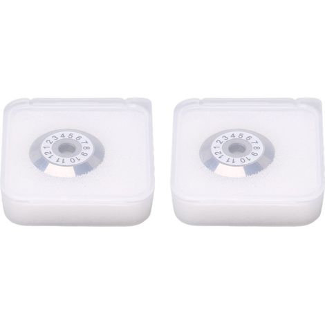 Wolframkarbid-faserhackmesser, 20 Mm, 12-seitige Trennscheibe Für Skl-8a Fc-65 Skl-60s, 2 Stück