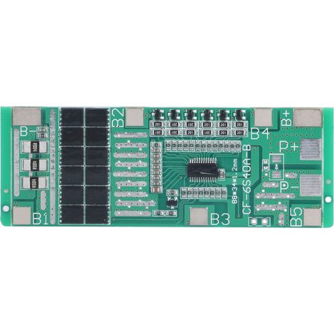 6s 40a Lithium-batterieschutzpanel, Bms-solarzellenbeleuchtung Mit Balancer
