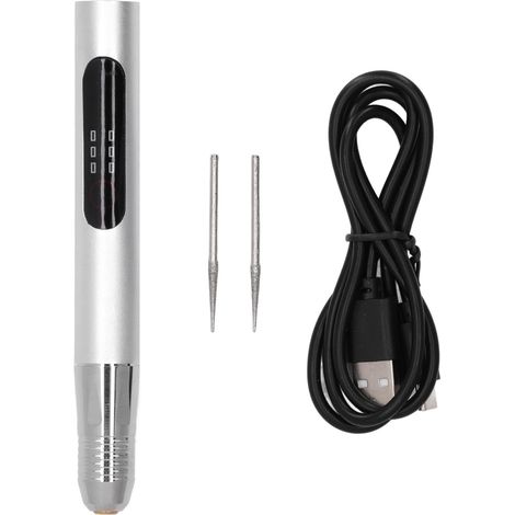 Mini-elektrogravierer (10 W), 3 Geschwindigkeiten, Polier- Und Schleiffunktion, Kleiner Gravierer, Polierer, Schleifer (5 V)