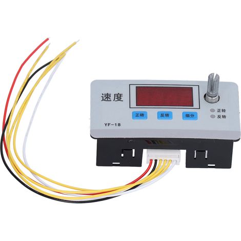 Cw/ccw-schrittmotorsteuerung, Impulsmotortreiberplatine Mit Digitalanzeige, Dc 8–24 V