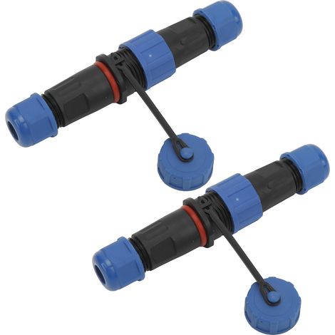 Wasserdichter Luftfahrtstecker, 2 Stiftsätze, Stecker Und Buchse, Kabelstecker Für Kommunikationsgeräte