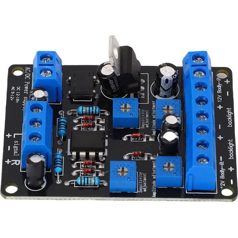 Vu-meter-treiberplatine, High-level-eingang, Empfindliches Lautstärkepotentiometer, Db-steuerung