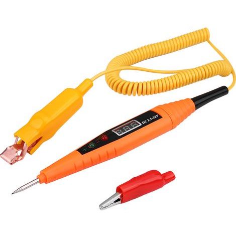 Digitaler Schaltungstester, Led-taschenlampe, Kfz-teststift, Hochpräzise Schnellprüfung Für Anhänger, Transporter, Wohnmobile, Motorräder