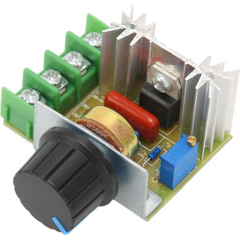 Spannungsreglermodul, Einstellbares Bedienfeld 220 V 2000 W Für Beleuchtungsgeschwindigkeit