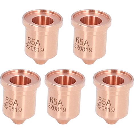 5-teiliges Set Plasma-elektrodenspitzen Aus Messing 220819 Für Pmx 65 85 105 65a