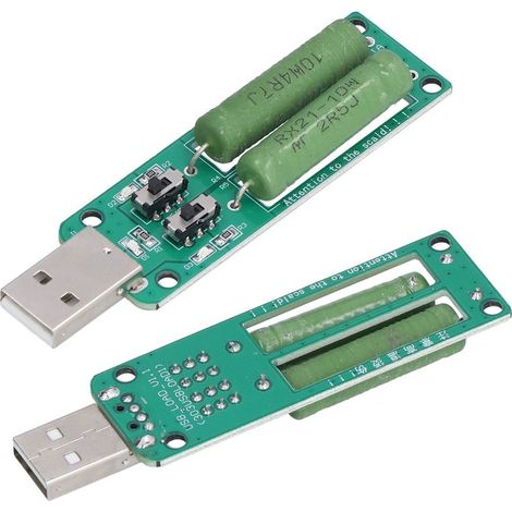 Stück Usb-tester, Hochleistungstester, Elektronisches Testmodul, Entladezubehör Für 1 A, 2 A Und 3 A
