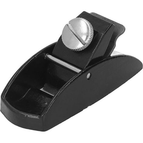 Mini-hobelmaschine Aus Kohlenstoffstahl, Einstellbare Schnitttiefe, Schneide, Europäisches Design, Holzbearbeitung, Handhobelmaschine, Schwarz S