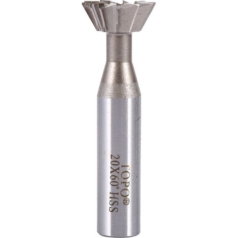 10-25 Mm 45° 60° Hss-schaftfräser Mit Geradem Schaft Für Schwalbenschwanznuten, Cnc-fräser