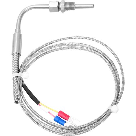 Temperaturfühler Typ K Mit Thermoelement, 90°-winkelfühler, Pt1/8-gewinde Und 1 M Kabel
