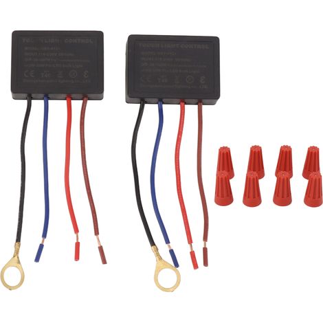 Ksy 413a 3-wege-touch-sensor-dimmer Für 20–100-w-glühlampen Und 3–25-w-led-lampen, Ersatz-tischsteuergerät, 110–230 V