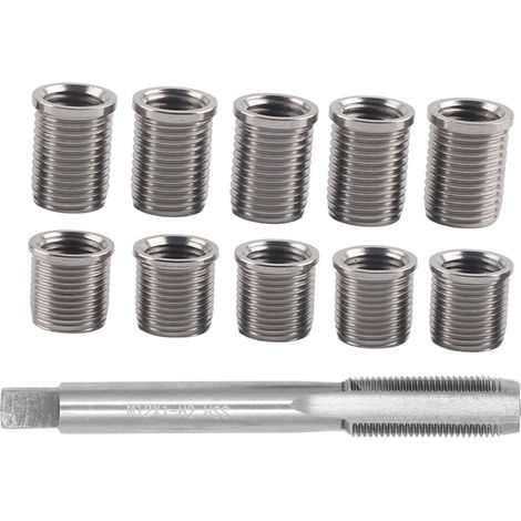 Werkzeug Zur Reparatur Des Zündkerzengewindes, M10x1,0-schraube + M12x1,0-gewindebohrer, Kfz-zubehör-set