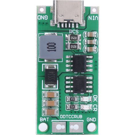Li-ionen-akku-lademodul, Boost-ladeplatine, Elektronisches Bauteil Ddtccrub 3s4a