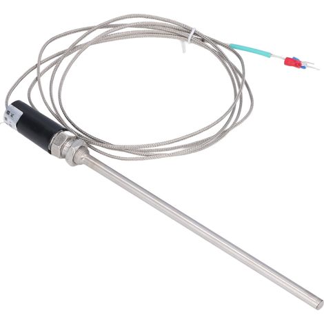 Typ K Thermoelement-temperaturfühler Mit Geerdetem, Geschirmtem Draht, 0-800 °c, 200 Mm, Wrnt-01