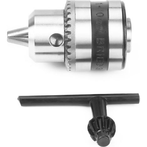 Edelstahl-bohrfutter Mit Schlüssel, Mini-elektrobohrmaschine Mit Schlüssel Zur Werkstückbefestigung 1,0–10 Mm B12