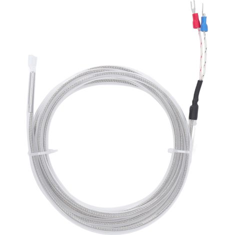 Berm-thermoelement-sensorsonde Typ K, 2 M / 6,6 Ft Wasserdichter, Korrosionsbeständiger Temperatursensor