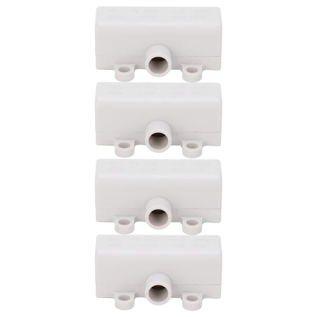 Hochleistungs-haupttrenner, 4 Stück, T-förmiger Verdrahtungsklemmenblock, 400v 60a Industriestecker (1 Eingang 4 Ausgänge (zk-506))