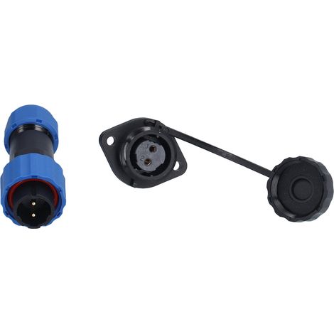 Sp16 Flansch-wasserdichte Luftfahrt-stromsteckdose, Ip68 Stecker Und Buchse Stoßverbinder, 2-adrig (380 V 10 A)