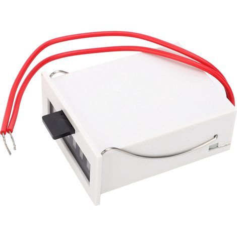 Elektromagnetischer Impulszähler, 6-stellige Module, Abs-gehäuse, Mcf-6x, 0–999999, 1,5 W, 220 V Wechselstrom