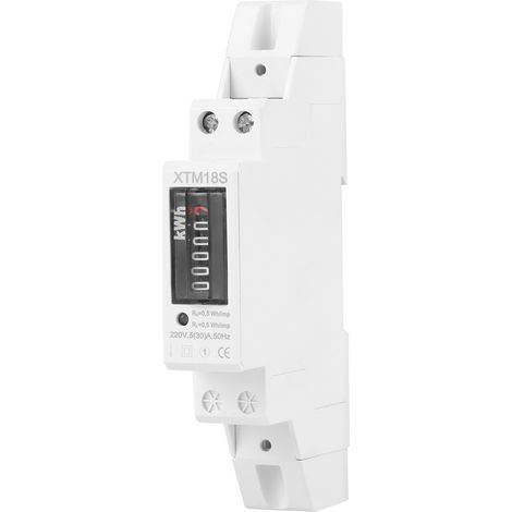 Einphasiger Din-schienen-energiezähler, Xtm18s, Einpolig, Breite Für Amr-system