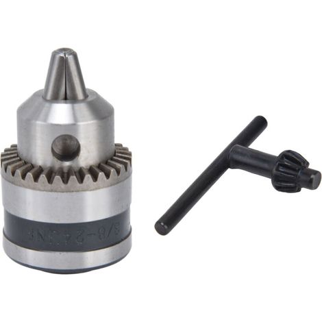 Umrüst-bohrfutter Aus Edelstahl, 3-backen-schnellspannbohrfutter Mit Gewinde 3/8-24unf 0,6-6 Mm