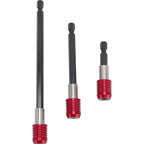 3-teiliges Schraubendreher-bit-verlängerungsset, Bohrer, 1/4-zoll-sechskantschaft, 60 Mm, 100 Mm, 150 Mm, Holzschaufelverlängerung