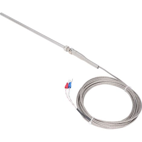 Thermoelement-sonde Typ K, 150 Mm, 0 °c Bis 600 °c, Schnelle Ansprechzeit, 5 Meter Langer Temperatursensor