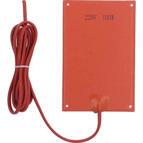 Ölwannen-heizplatte Aus Silikonkautschuk Für Motoren, Geeignet Für Kalte Witterung, 220 V, 100 W